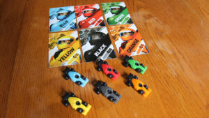 Downforce board game racers